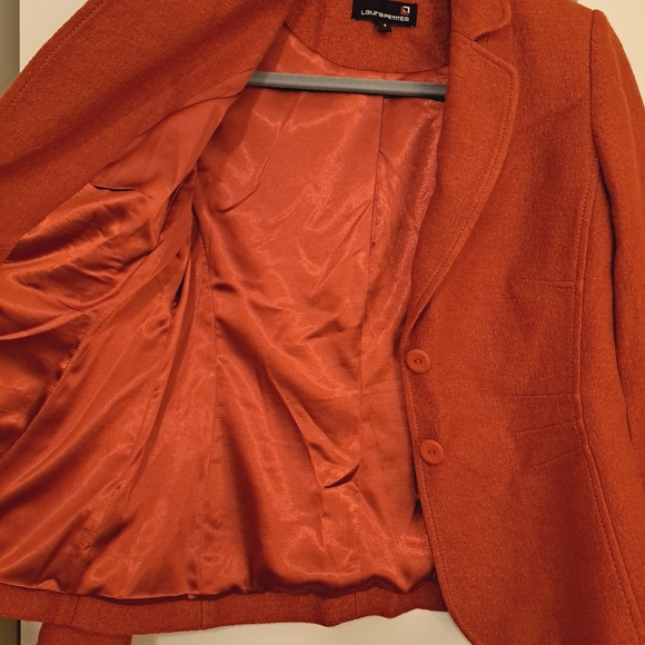 🎈Beautiful red blazer woven look with buttons - Picture 3 of 3